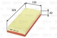 VALEO 585129 HAVA FİLTRESİ PUNTO 1.2 16V 99>