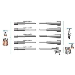 DODUCO 7723 BUJİ KABLO TK R11 TX 88-FLASH 1.7 88-92 -R21 1.7 F2N