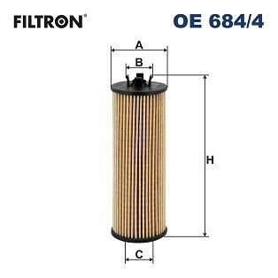 FILTRON OE684.4 YAĞ FİLİTRESİ 1.4 B14XEL-B14XER-B14NET CORSA E-T300 AVEO