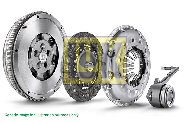 LUK 600040900 4 LÜ DEBRİYAJ SETİ VOLAN BASKI DİSK RULMAN FIAT BRAVO II 07>14 1.6D MTJ