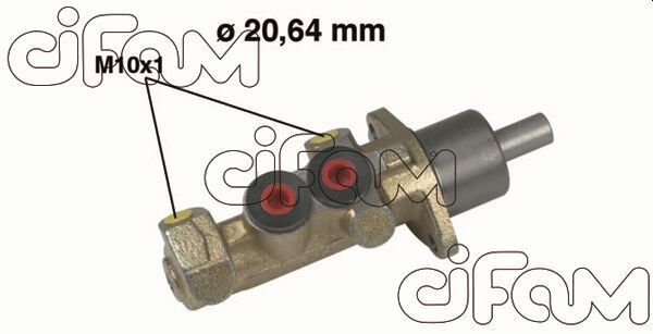 CIFAM 202242 ANA MERKEZ R19-MGN I 96-99 -CLIO I 91-98 -TWNG 96 > ABS Lİ 20.64mm