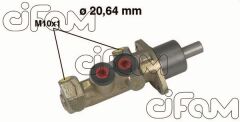 CIFAM 202242 ANA MERKEZ R19-MGN I 96-99 -CLIO I 91-98 -TWNG 96 > ABS Lİ 20.64mm