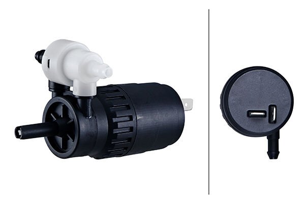 HELLA 8TW006849341 CAM SU SİLECEK FİSKİYE POMPASI MOTORU ASTRA F HB-SW 91>98 CORSA B 93>00 VECTRA A HB 88>95 OMEGA B SW 94>03 ÇİFT ÇIKIŞ