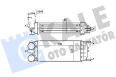 KALE 352290 İNTERCOOLER CITROEN C5 III-PEUGEOT 508-508 SW1.6 HDI 08 >