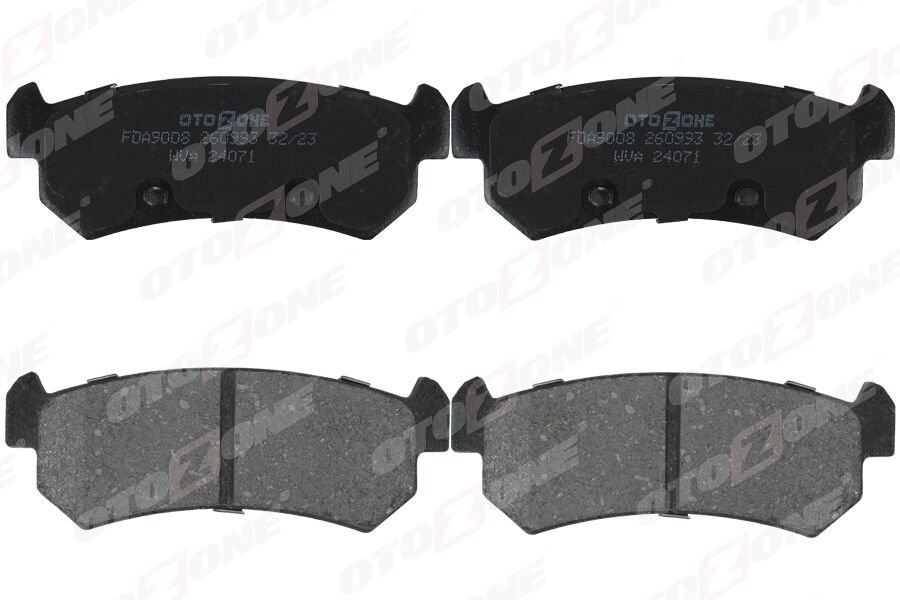 OTOZONE FDA9008 ARKA FREN BALATASI CEHEVROLET LACETTI 1.4-1.6-1.8 04 > NUBIRA 1.4-1.6-1.8 2.0 04 >