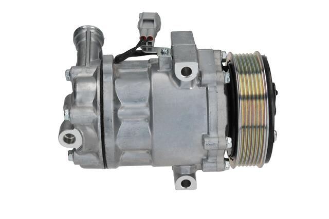 BOSCH 1986AD1063 KLİMA KOMPRESÖRÜ FIAT DOBLO 10> FIORINO 07>GRANDE PUNTO 05>13 LINEA 07> CORSA D 06>14 PEUGEOT BIPPE R CITROEN NEMO ALFA MITO 09>18 1.3 MTJ 1.7 CDTI 12V 6 KANAL 110MM KABLOLU