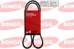 DONGIL 10X800 V-KAYIŞI TIRTILLI 10x800 OPEL- CITROEN C25-HONDA CRX II-FIAT PANDA-FORD FIESTA 9.5X800