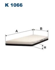 FILTRON K1066 POLEN FİLTRESİ P206 1.1i-1.4i-1.4HDI-1.6i-1.6 16V-1.9D 98 >