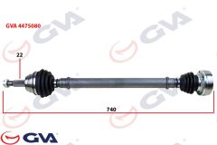 GVA 4475080 KOMPLE AKS SAĞ POLO 1.6 94-99 740mm