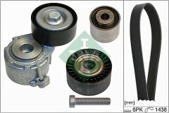 INA 529010710 ALTERNATÖR GERGİ KİTİ KÜTÜKLÜ PARTNER-BERLINGO-SCUDO-JUMPY-XSARA-306 1.9D 99>DW8B KLİ SIZ K016PK1438