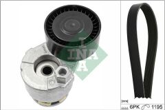 INA 529011710 V KAYIŞ SETİ RENAULT CLIO IV 12> CAPTUR I 13> MEGANE IV 16> TALISMAN 16> DACIA SANDERO II 12> LODGY 13> DOKKER 13> NISSAN JUKE 12> 1.5dCi