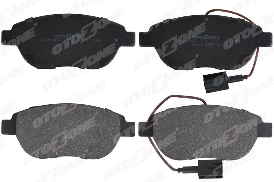 OTOZONE FDO2003 ÖN BALATA DOBLO 1.3-1.9 JTD 07>G.PUNTO 1.3 MJT 05>STILO 05>LINEA 07>BRAVO 07> 200mm 2 FİŞ GDB1483