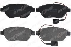 OTOZONE FDO2003 ÖN BALATA DOBLO 1.3-1.9 JTD 07>G.PUNTO 1.3 MJT 05>STILO 05>LINEA 07>BRAVO 07> 200mm 2 FİŞ GDB1483