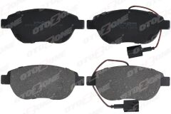 OTOZONE FDO2003 ÖN BALATA DOBLO 1.3-1.9 JTD 07>G.PUNTO 1.3 MJT 05>STILO 05>LINEA 07>BRAVO 07> 200mm 2 FİŞ GDB1483