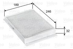 VALEO 715751 POLEN FILTRESI MERCEDES W205 S205 C205 A205 C257 W213 W166 W463