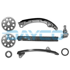 DAYCO KTC1044 EKSANTRİK ZİNCİR SETİ TOYOTA COROLLA 1.4L 1.6L 4ZZ-FE 3ZZ-FE ZZE111 ZZE112 ZZE120 ZZE121 VVTi 01-06 / AVENSIS 1.6L 3ZZFE VVTi ZZT250 03-08 8 PARÇA