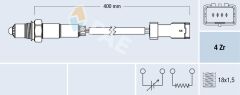 FAE 77590 OKSİJEN SENSÖRÜ OPEL CROSSLAND-P108-P208-P2008-P308 II-P301-C ELYSEE-C1-C3-C4 CACTUS-DS3- EB2F-EBO-E BOF 1.2 VTI PureTech