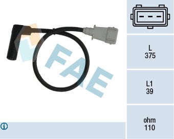 FAE 79152 KRANK MİL DEVİR SENSÖRÜ PARTNER-BERLINGO-P106-P206-P306-P605-EXPERT-XSARA-JUMPY-SAXO-AX-XM 1.9 DW8 1 .5 TUD5 ÜÇLÜ TERM.39cm
