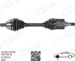 GVA 4499161 ÖN AKS KOMPLE SOL VOLVO C30 10> D2 S40 II 10> D2 V50 10> D2 MEKANİK ŞANZIMAN 6 VİTES