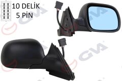 GVA 1075968 DIŞ DİKİZ AYNASI SAĞ A3 96-00 ELEKTRİKLİ ISITMALI MAVİ CAM KONVEKS VM-042R