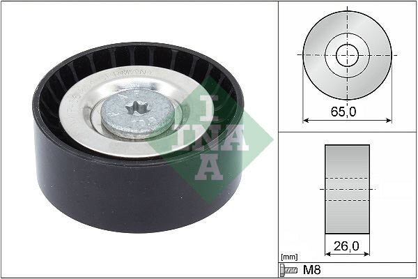 INA 532057110 KAYIS GERGI RULMANI MERCEDES W204 C218 W212 X204 W166 W447