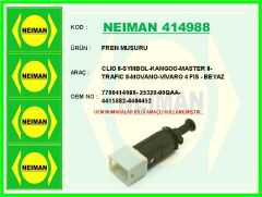 NEIMAN 414988 FREN MUSURU CLIO II-SYMBOL-KANGOO-MASTER II-TRAFIC II-MOVANO-VIVARO 4 FIS - BEYAZ