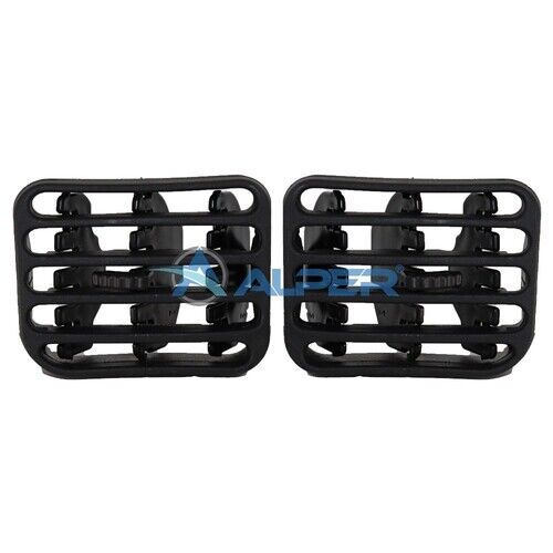 ALPER 292097 KALORİFER HAVALANDIRMA IZGARASI DİFÜZÖRÜ ORTA SAĞ-SOL SET SİYAH