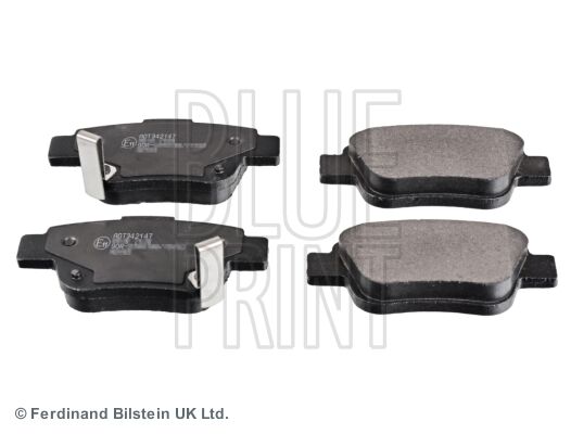 BLUEPRINT ADT342147 ARKA FREN BALATA TOYOTA AVENSIS 1.6L 3ZZFE VVTi ZZT250 03-08 / 2.0L 1AZ-FE 1AZFSE AZT250 03-08