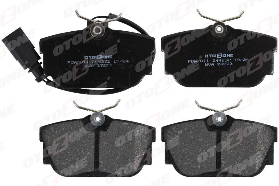 OTOZONE FDA7011 ARKA BALATA FİŞLİ TRANSPORTER T4-CARAVELLE 2.4 2.5 TDI 90-03 GDB1369