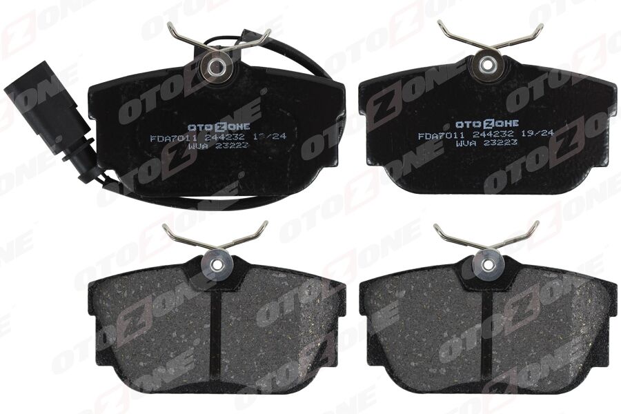 OTOZONE FDA7011 ARKA BALATA FİŞLİ TRANSPORTER T4-CARAVELLE 2.4 2.5 TDI 90-03 GDB1369
