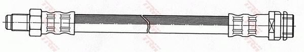TRW PHB447 FREN HORTUMU ARKA MERCEDES W202 W203 C208 C209 W210 R129 R170 W140 B901>B905