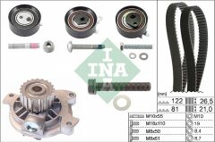 INA 530048430 DEVİRDAİMLİ TRİGER SETİ 122x265 T4 2.5TDI 96-03 -LT35 2.5TDI 96-06 -VOLVO V70 2.5YDI AJT-AYY