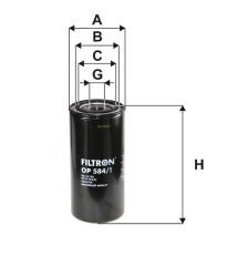 FILTRON FILT OP 584/1 RENAULT TRUCKS YAG FILTRESI