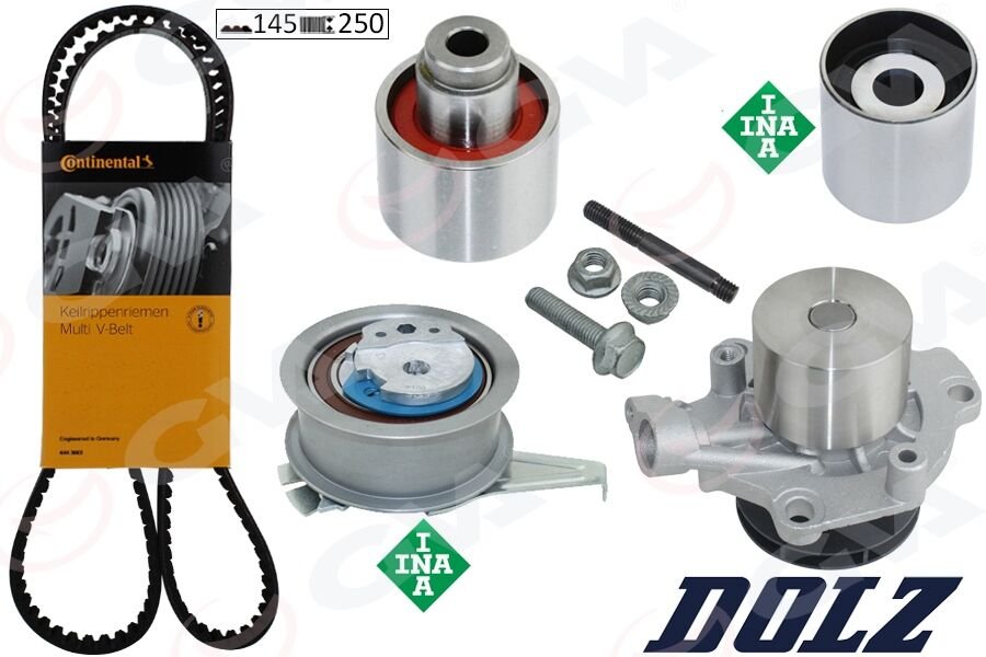GVA 59WPK7560C DEVİRDAİMLİ TRİGER SETİ GOLF7-A3-LEON-PASSAT-TİGUAN 1.6-2.0 TDİ 13> CLHA/B-DCXA-CRLB-CUVC-CRKA-CRKB-