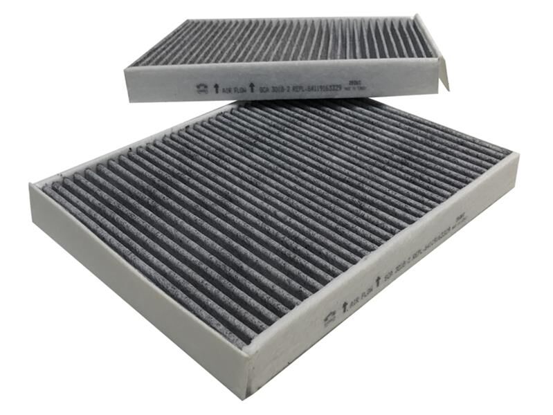 SARDES SCA3018.2 POLEN FILTRESI TAKIMI BMW F07 F10 F11 F18 F06 F12 F13 F01 F02 F04 KARBONLU