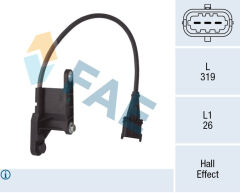 FAE 79121 EKSANTRİK DEVİR SENSÖRÜ ASTRA G-CORSA C-MERIVA A-VECTRA B-VECTRA C 1.4-1.6 Z14XE Z16XE