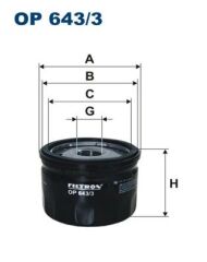 FILTRON OP2013 YAG FILTRESI KUCUK CLIO I-II-III R9-R19 KANGO 97>MEGANE I-II MODUS 05>DUSTER 10> LOGAN 04>QASHQAI 06 >13 K9K F8Q K4M E7J K7J F4R F9Q E7F