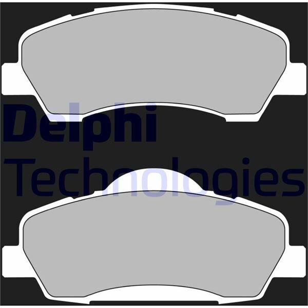 DELPHI LP2485 ÖN FREN BALATASI PEUGEOT P301 12> P308 13> CITROEN C-ELYSEE 12> C4 14> 266mm