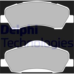 DELPHI LP2485 ÖN FREN BALATASI PEUGEOT P301 12> P308 13> CITROEN C-ELYSEE 12> C4 14> 266mm