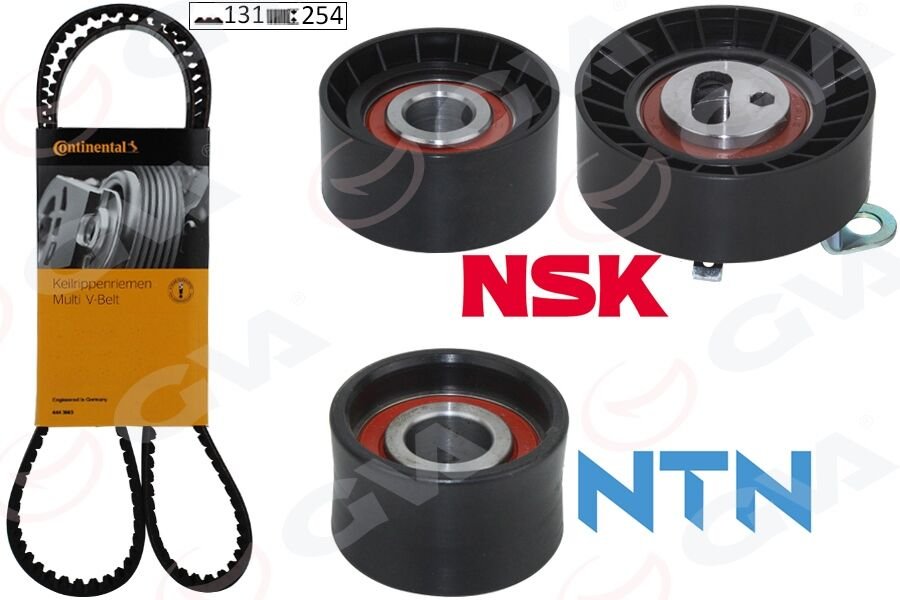 GVA 59T3835 EKSANTRİK GERGİ KİTİ ESCORT V-VI-VII 92>FIESTA III 92-95 -MONDEO 93-96 1.6i 16V-1.8i 2.0 K035360XS CLX ZETEC