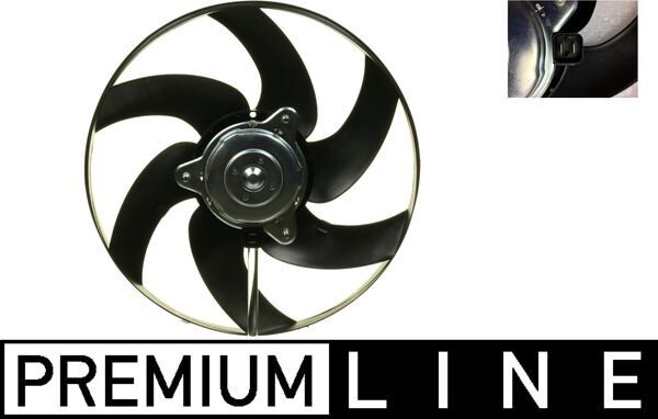 MAHLE CFF268000P FAN MOTORU CITROEN BERLINGO-XANTIA-ZX-XANTIA-XSARA PEUGEOT P306-P406-PARTNER 250W-335mm