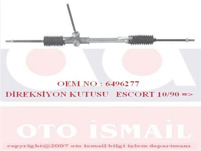 SISMAK 230211 DİREKSİYON KUTUSU MEKANİK ROT BAŞ SIZ ESCORT 10/90 >