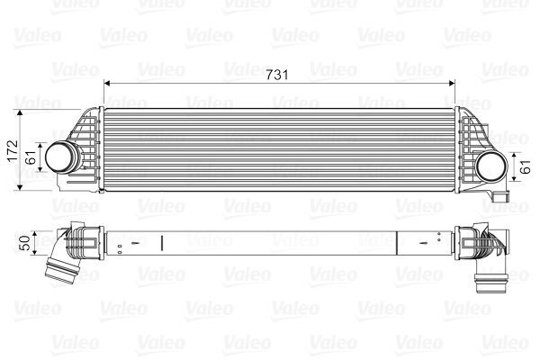 VALEO 818561 TURBO RADYATÖRÜ RENAULT MASTER III 10> OPEL MOVANO B 10> 2.3dCi