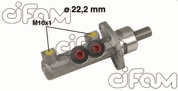 CIFAM 202327 ANA MERKEZ MGN I 1.6 16V-1.6 16V-1.9 D 96-03 22.2mm