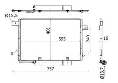 MAHLE AC369000S KLIMA RADYATORU MERCEDES W169 W245