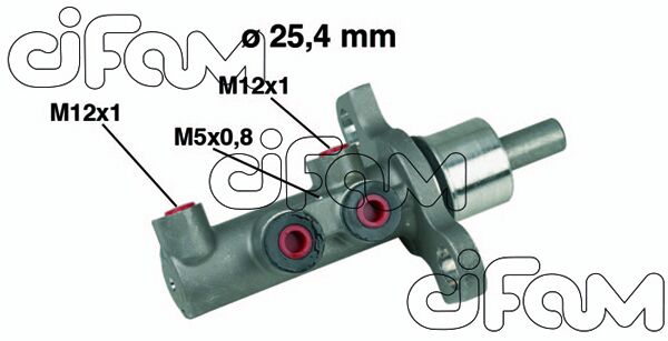 CIFAM 202439 FREN ANA MERKEZİ OPEL VECTRA C 02> 25.40 mm ESP Lİ
