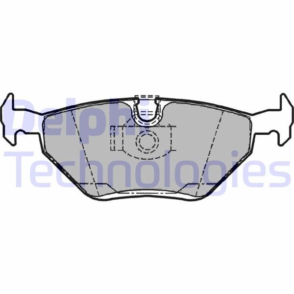 DELPHI LP1107 FREN BALATASI ARKA BMW E39