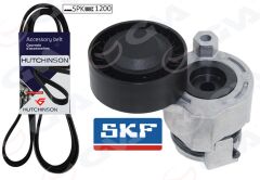 GVA 59A1109 ALTERNATÖR GERGİ KİTİ KÜTÜKLÜ RENAULT CLIO II 98>05 KANGOO 01> MEGANE II 02>08 MODUS 04> 1.4 16V-1 .6 16V-1.5dCi 5PK1200
