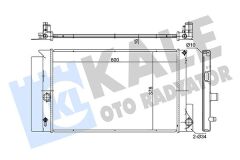 KALE 372000 RADYATÖR AURIS-AVENSIS-COROLLA-VERSO MEKANİK AL/PL/BRZ 600x378x16