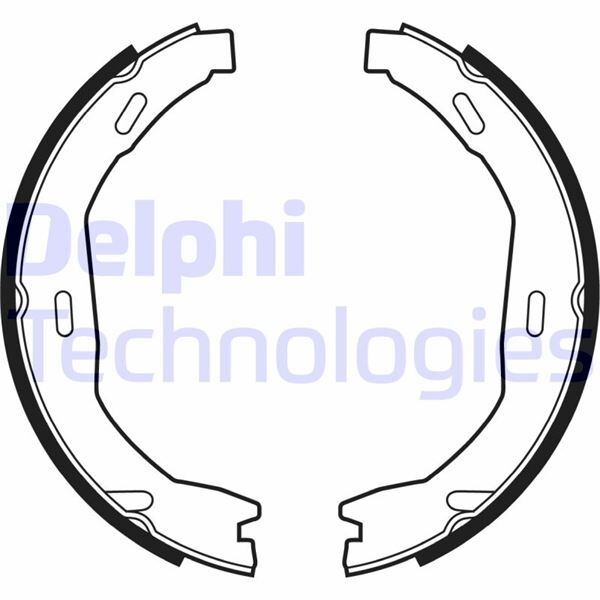 DELPHI LS2006 FREN BALATASI ARKA PARK FRENI MERCEDES W204 S204 C204 A207